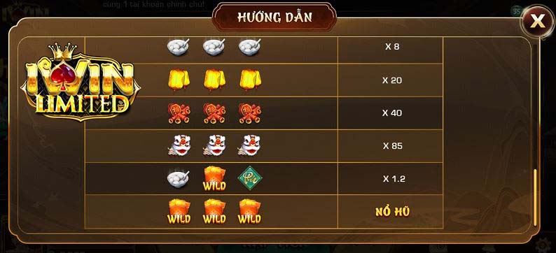 cách tính thưởng game phúc mãn đường