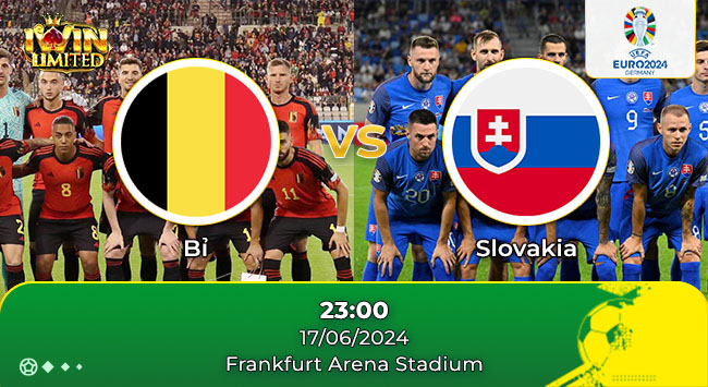 Nhận định bóng đá Bỉ vs Slovakia, 23h00 ngày 17/6: "Quỷ đỏ" Bỉ thống trị bảng E