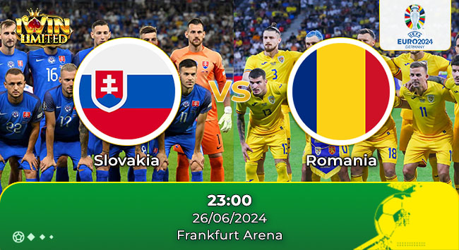 Nhận định bóng đá Slovakia vs Romania, 23h00 ngày 26/6: Cuộc đối đầu của hai "ngựa ô"