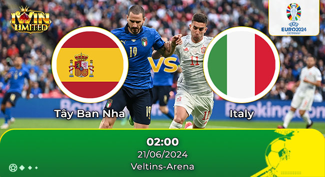 Nhận định bóng đá Tây Ban Nha vs Italy, 02h00 ngày 21/6: Cuộc chiến tranh ngôi vương bảng B